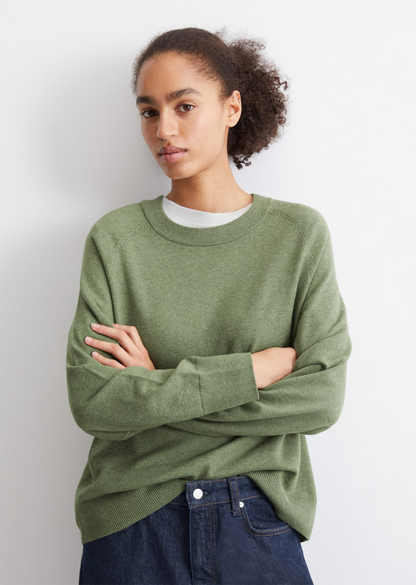 Strickpullover im Sweater-Stil aus softem Bio-Baumwoll-Mix von MARC'O POLO DENIM