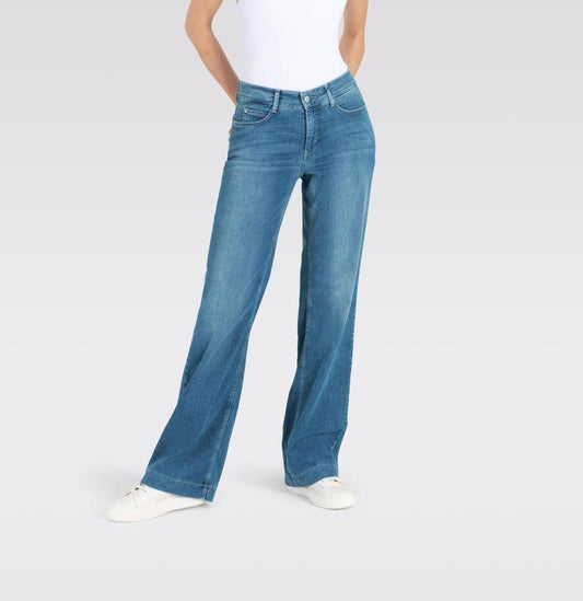 Wide Leg Jeans "Dream Wide" figurformendem Denim im Modal-Mix von MAC