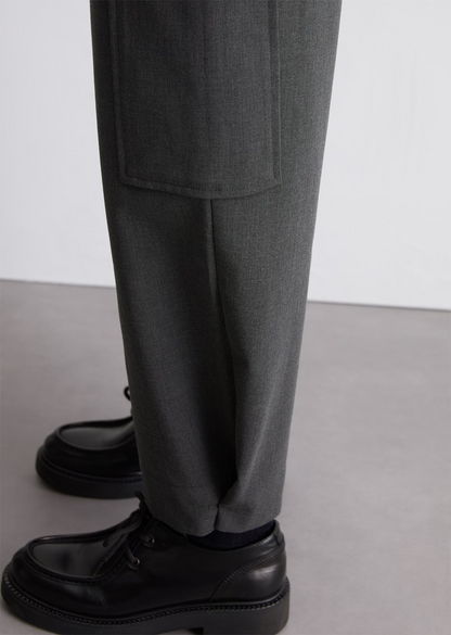 Tailored Cargohose mit verstellbarer Saumweite von MARC O'POLO DENIM