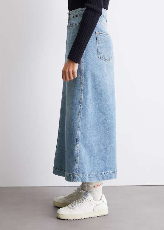 Maxi-Jeansrock wide ohne Stretch-Anteil von MARC O'POLO DENIM