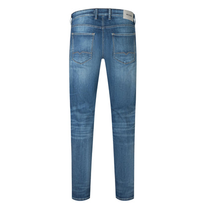 Tapered-Fit Jeans "Greg" aus elastischem Organic Cotton-Mix von MAC