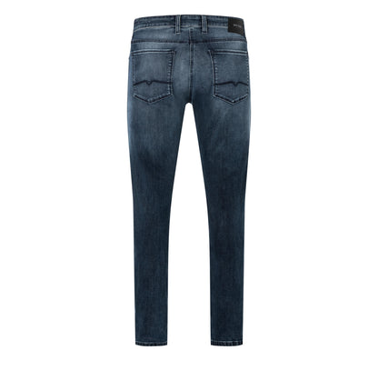 Tapered-Fit Jeans "Greg" aus elastischem Organic Cotton-Mix von MAC