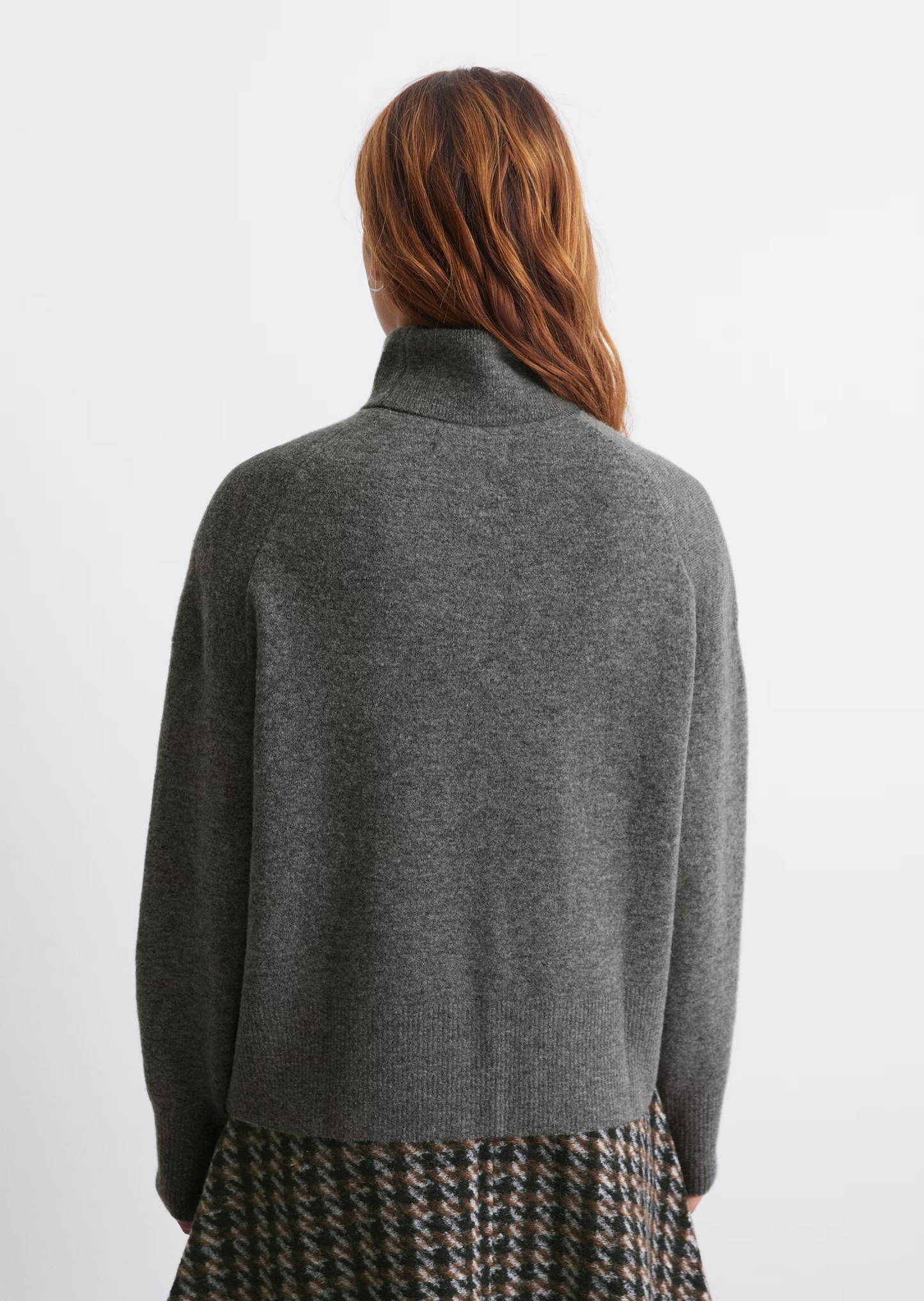 Loose Rollkragenpullover aus softem Schurwolle-Mix von MARC'O POLO DENIM