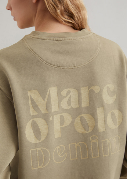 Sweatshirt relaxed mit kuscheliger Innenseite von MARC'O POLO DENIM