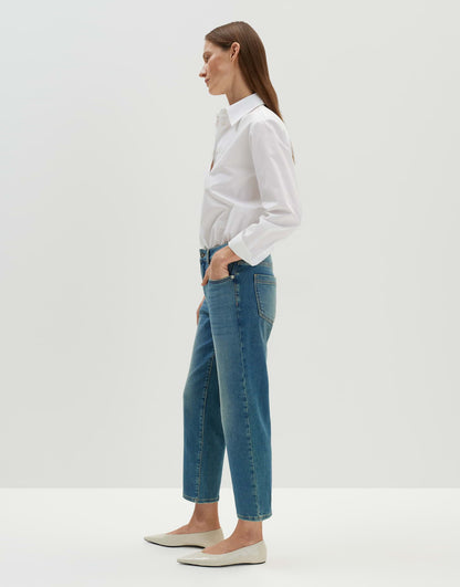 Cropped Relaxed Jeans "CORAH ICONIC" Mid Rise aus nachhaltigem Baumwoll-Mix von SOMEDAY