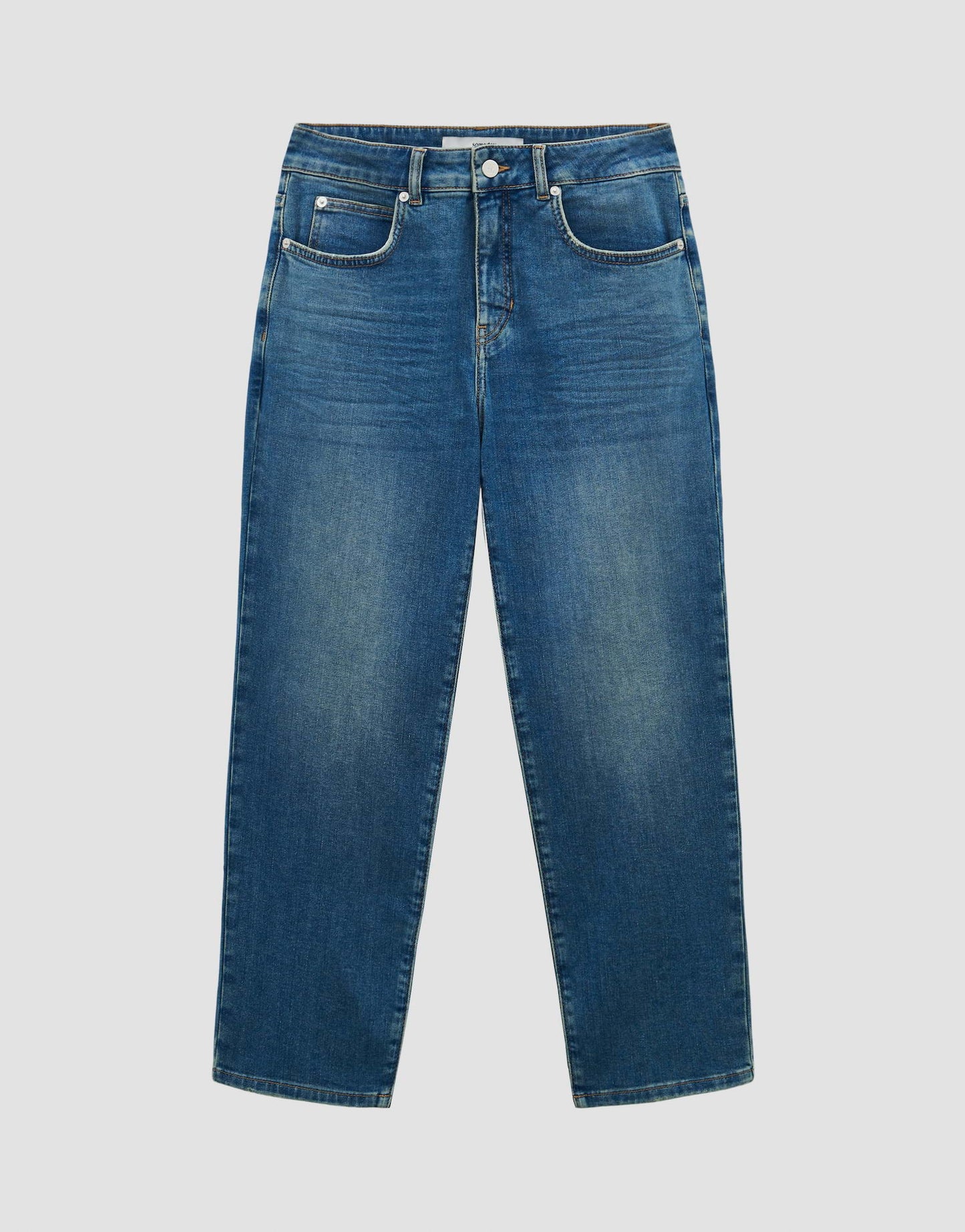 Cropped Relaxed Jeans "CORAH ICONIC" Mid Rise aus nachhaltigem Baumwoll-Mix von SOMEDAY